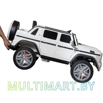 Электромобиль ToyLand Mercedes-Benz Maybach Small G 650S (белый) картинка 3